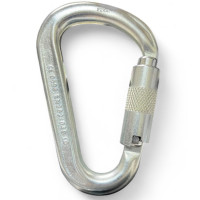 英國 ISC Steel HMS Karabiner SS Supersafe (3-way) 鋼製三段鎖鉤環 50kn
